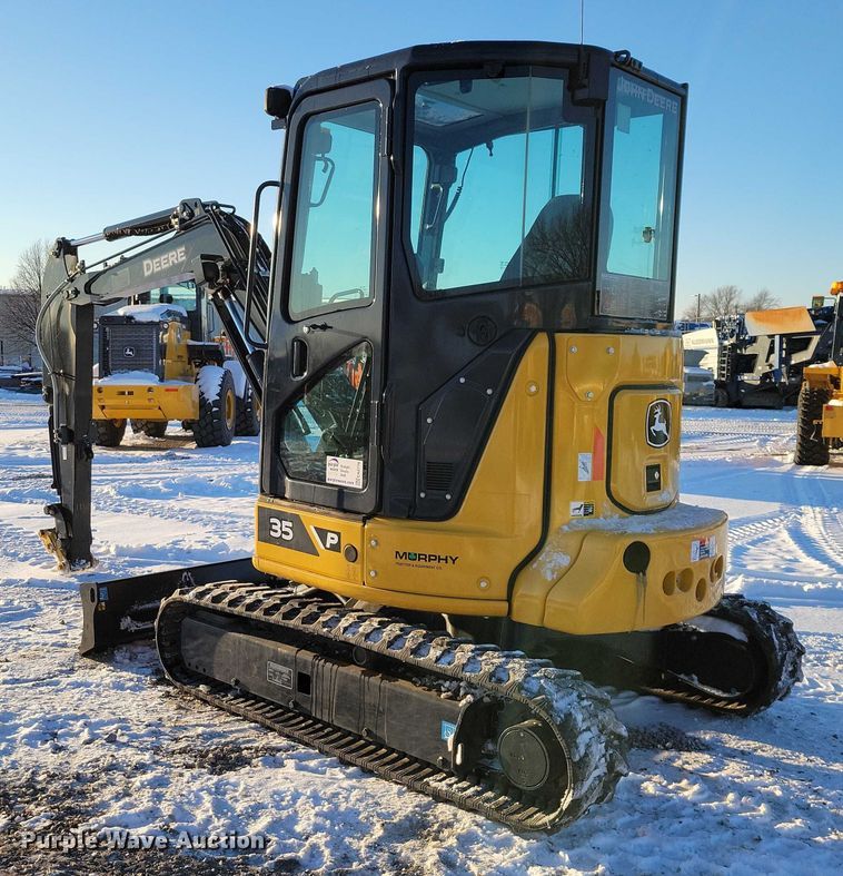 image for item EA2776 2024 John Deere 35P mini excavator