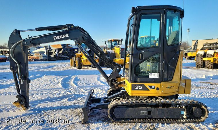 image for item EA2776 2024 John Deere 35P mini excavator