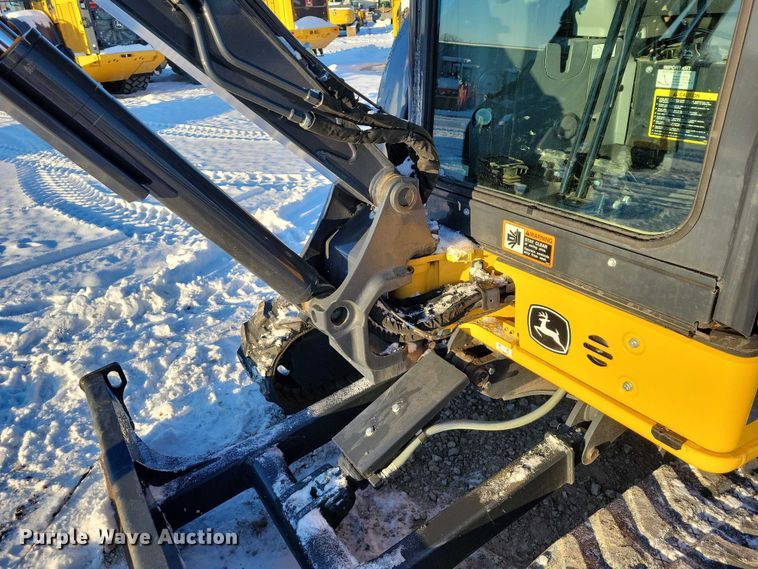 image for item EA2776 2024 John Deere 35P mini excavator