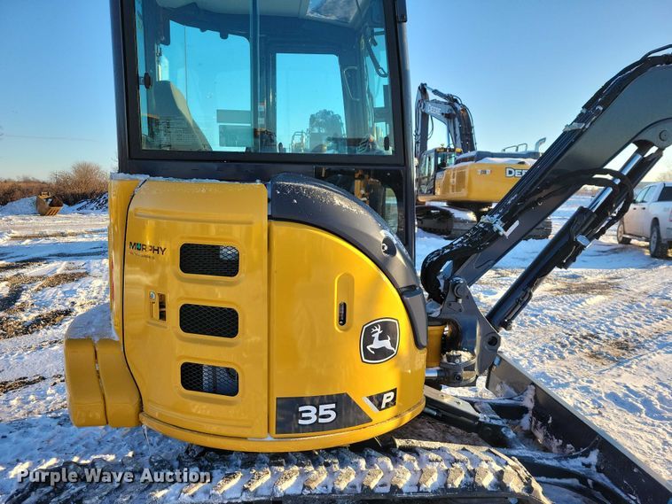 image for item EA2776 2024 John Deere 35P mini excavator