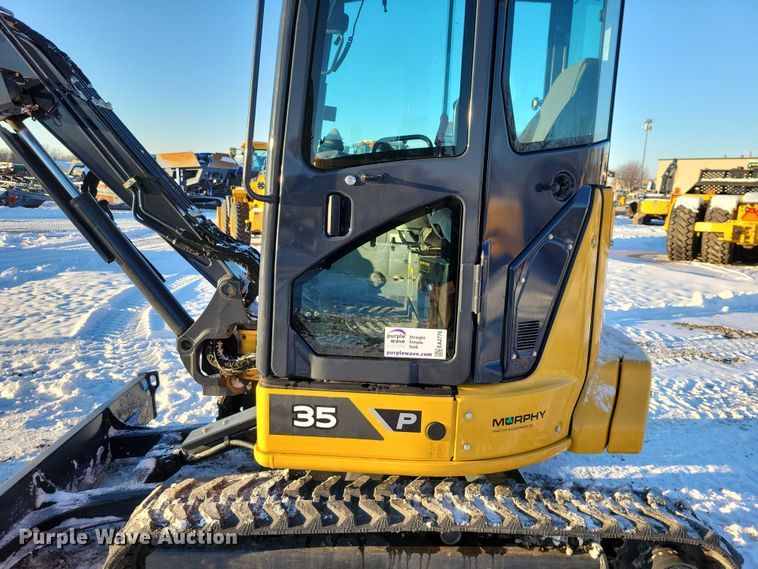 image for item EA2776 2024 John Deere 35P mini excavator