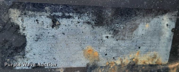 image for item EA2777 2011 PJ FD252  equipment trailer