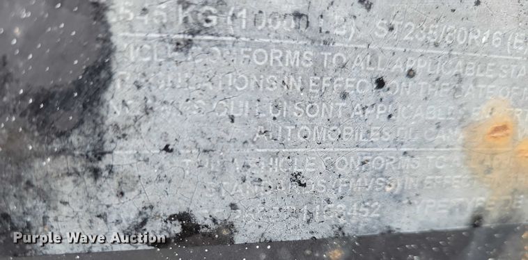 image for item EA2777 2011 PJ FD252  equipment trailer