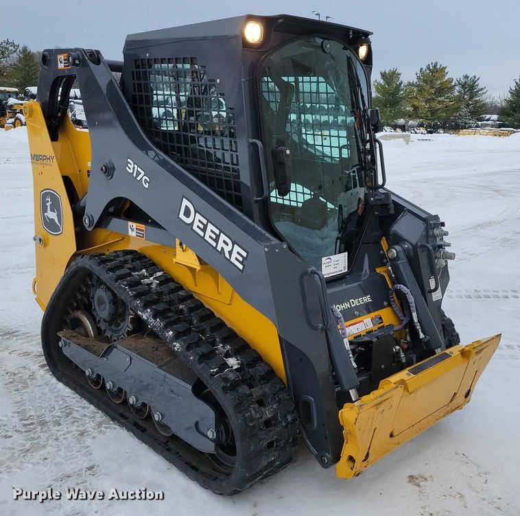 image for item EA2781 2023 John Deere 317G tracked skid steer loader