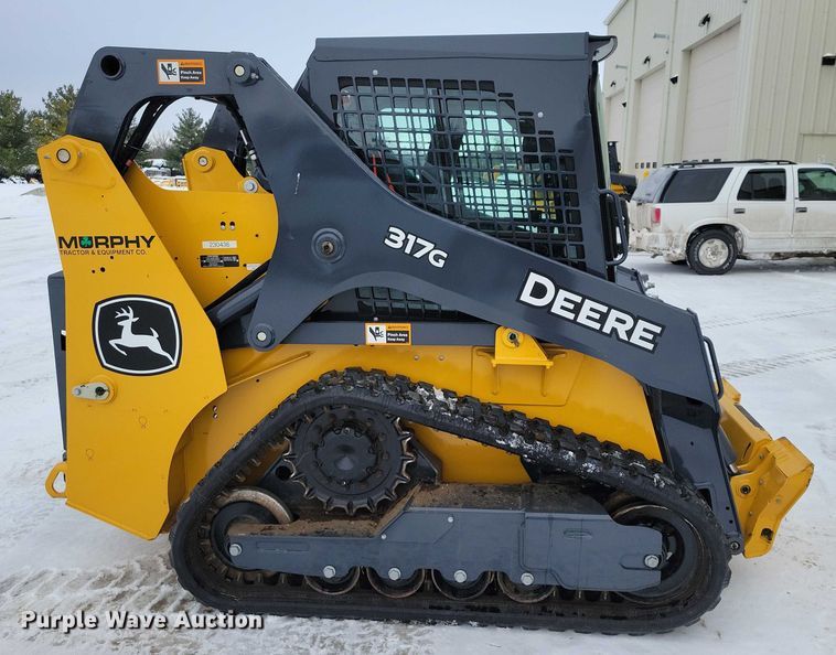 image for item EA2781 2023 John Deere 317G tracked skid steer loader