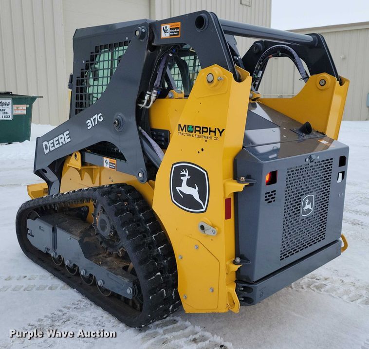 image for item EA2781 2023 John Deere 317G tracked skid steer loader