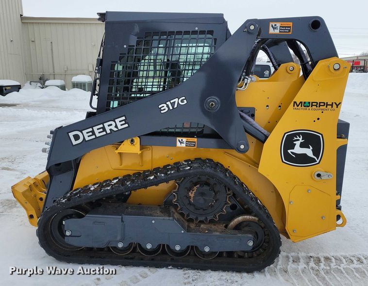 image for item EA2781 2023 John Deere 317G tracked skid steer loader