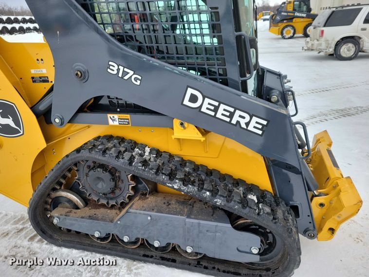 image for item EA2781 2023 John Deere 317G tracked skid steer loader