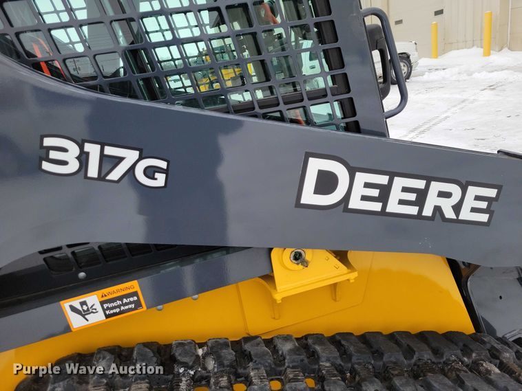 image for item EA2781 2023 John Deere 317G tracked skid steer loader