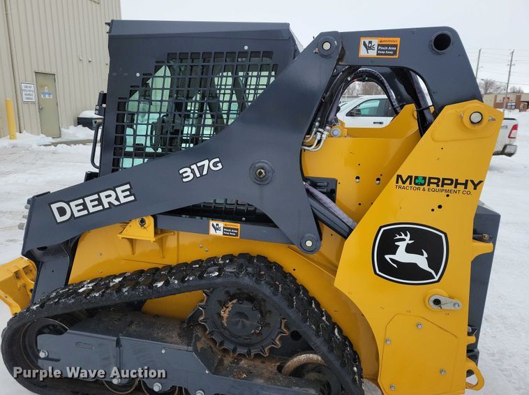 image for item EA2781 2023 John Deere 317G tracked skid steer loader