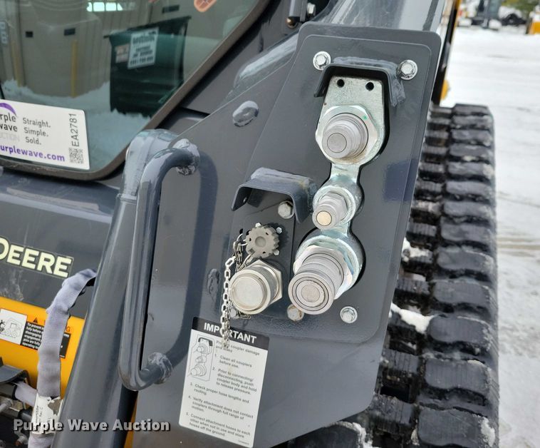 image for item EA2781 2023 John Deere 317G tracked skid steer loader