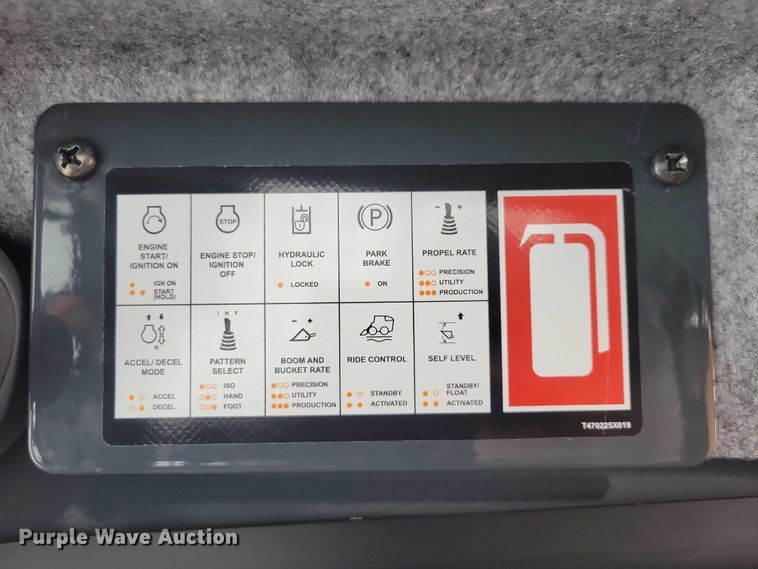 image for item EA2781 2023 John Deere 317G tracked skid steer loader