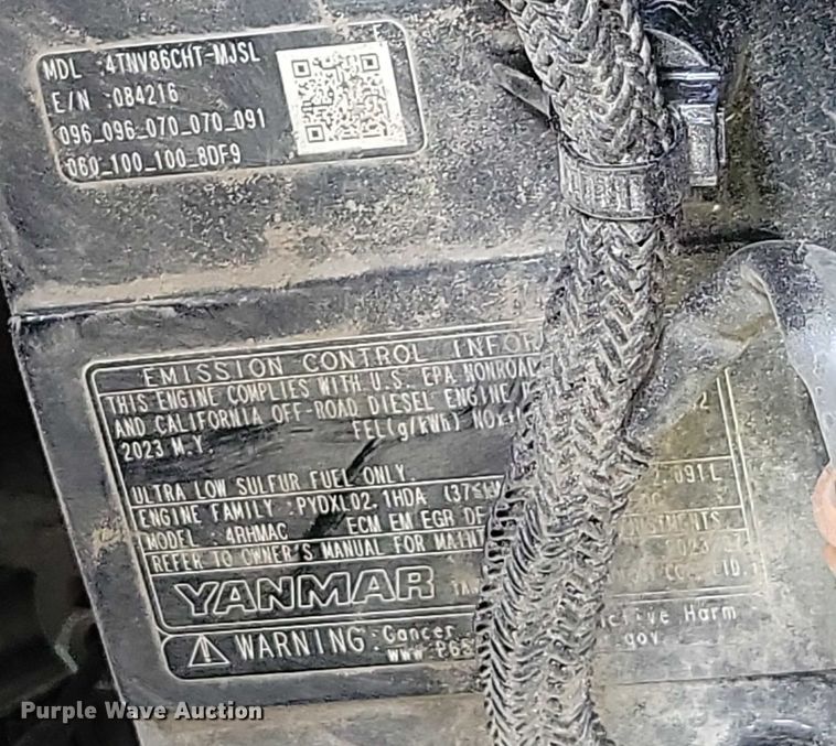 image for item EA2781 2023 John Deere 317G tracked skid steer loader