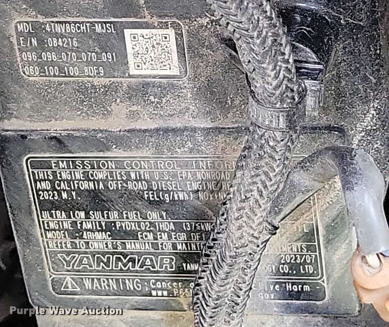 image for item EA2781 2023 John Deere 317G tracked skid steer loader