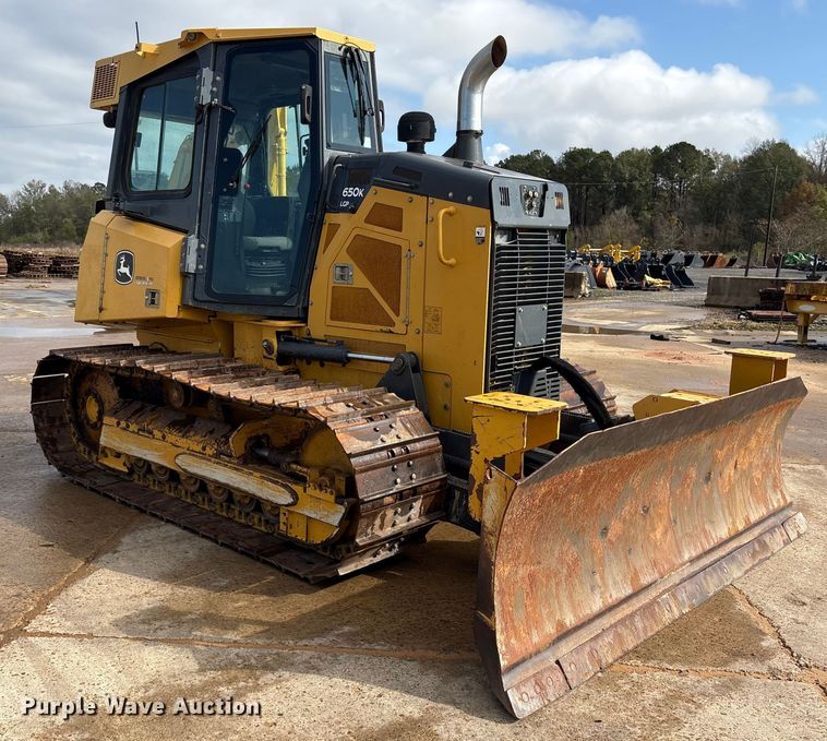 TOPADOR FRONTAL 2015 JOHN DEERE 650KLGP