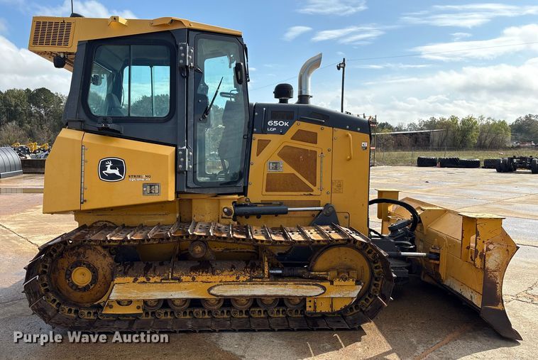 TOPADOR FRONTAL 2015 JOHN DEERE 650KLGP