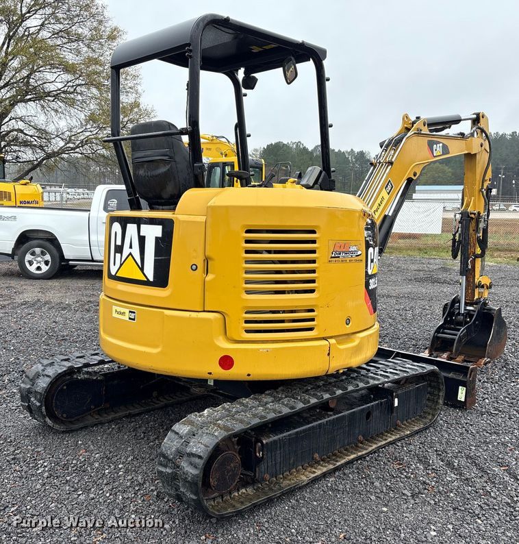 image for item EA7130 2018 Caterpillar 303.5E2 CR mini excavator