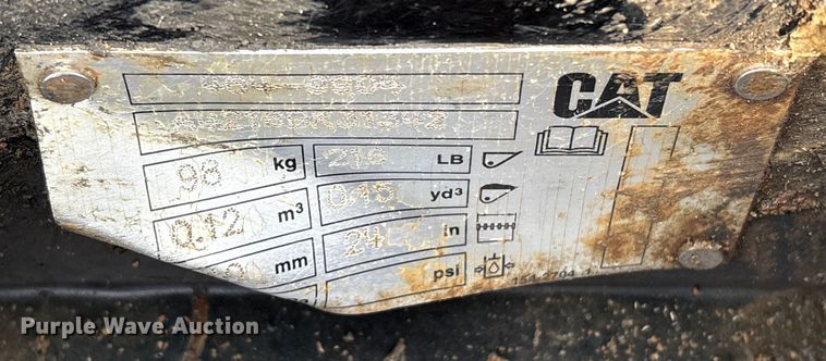 image for item EA7130 2018 Caterpillar 303.5E2 CR mini excavator