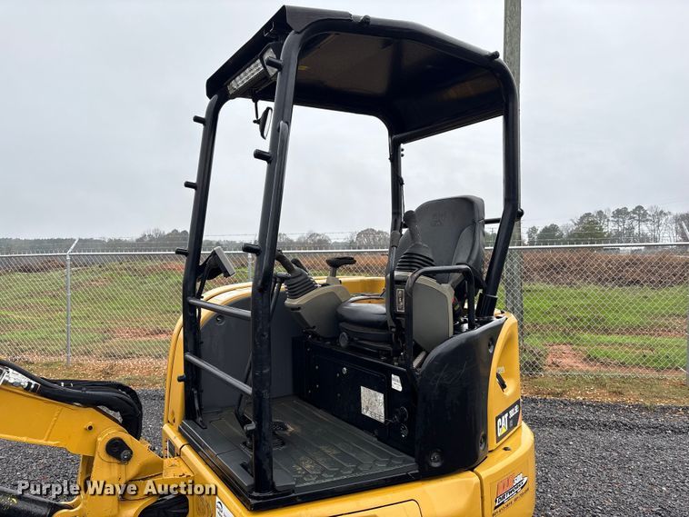 image for item EA7130 2018 Caterpillar 303.5E2 CR mini excavator