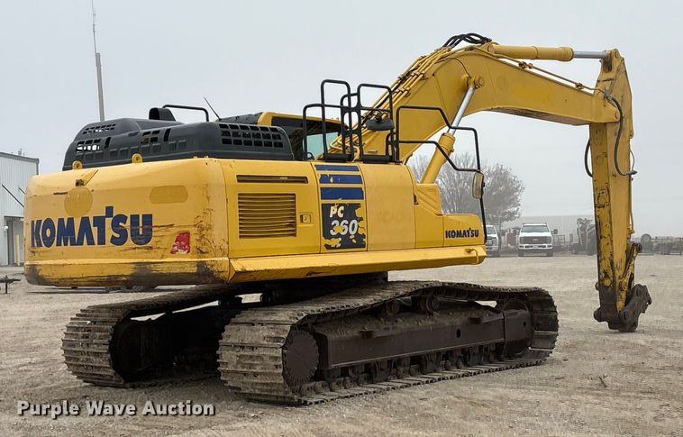 image for item EA7850 2018 Komatsu PC360LC-11 excavator
