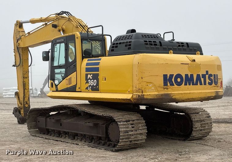 image for item EA7850 2018 Komatsu PC360LC-11 excavator