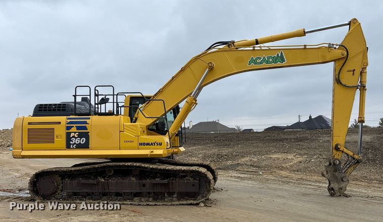 image for item EA7854 2019 Komatsu PC360LC-11 excavator