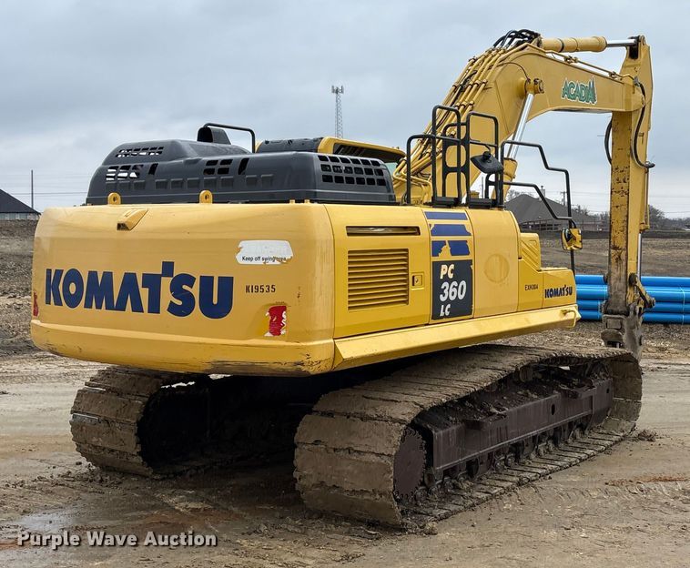 image for item EA7854 2019 Komatsu PC360LC-11 excavator