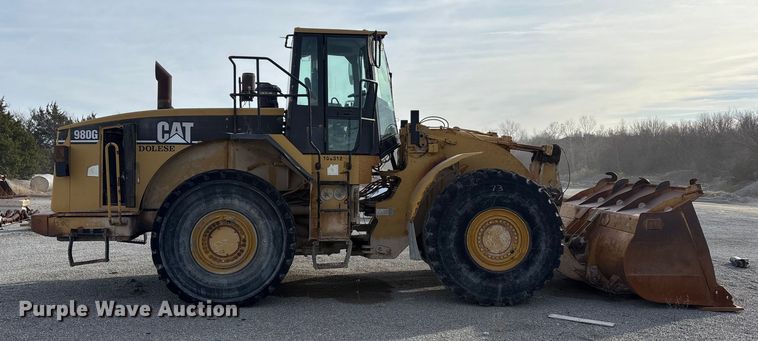 image for item EA7868 2000 Caterpillar 980G wheel loader