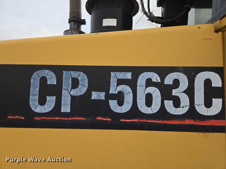 image for item EB1190 1996 Caterpillar CP-563C single drum vibratory roller