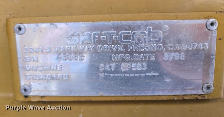 image for item EB1190 1996 Caterpillar CP-563C single drum vibratory roller