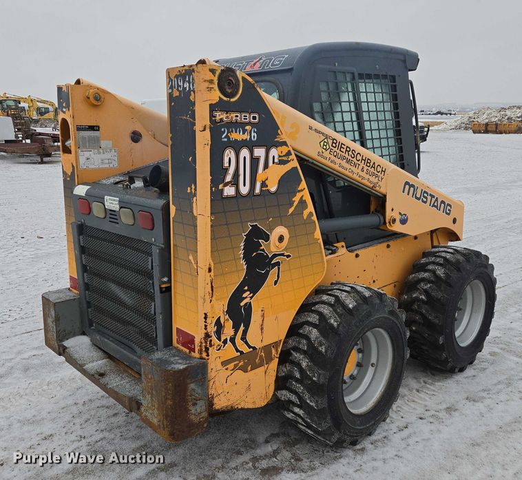 image for item EB1200 2012 Mustang 2076 skid steer loader