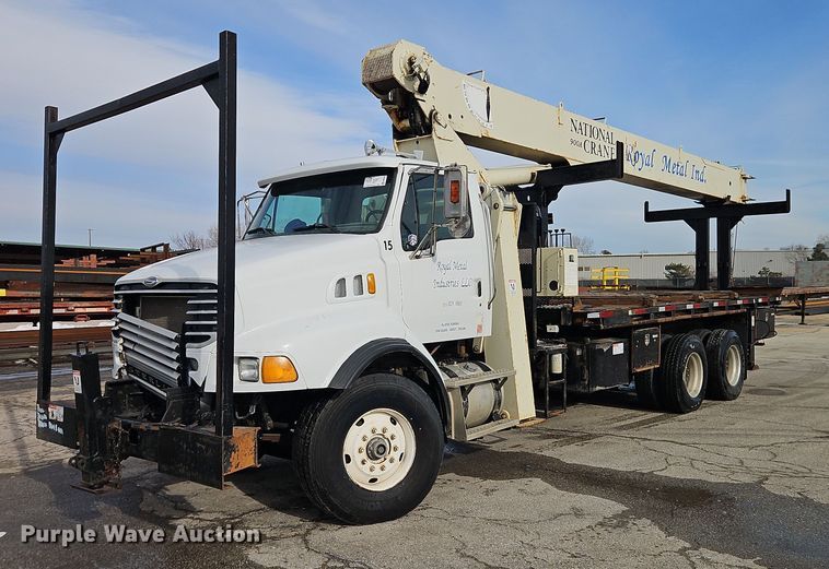 image for item EB8455 2005 Sterling Truck L9500 Series crane truck