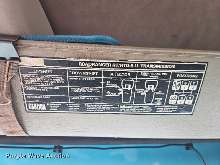 image for item EB8455 2005 Sterling Truck L9500 Series crane truck