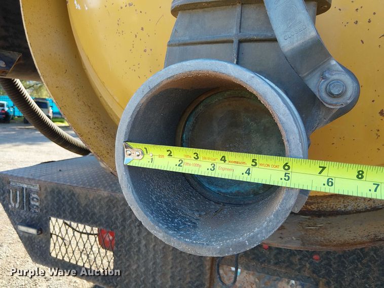 image for item EC1361 2019 Ford F650 flatbed truck with Vermeer Eco 50-500 vacuum excavator