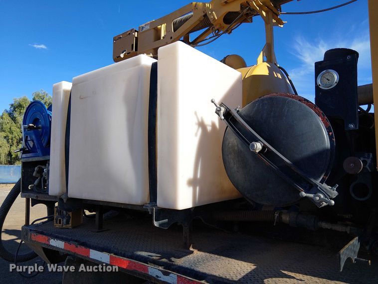 image for item EC1361 2019 Ford F650 flatbed truck with Vermeer Eco 50-500 vacuum excavator