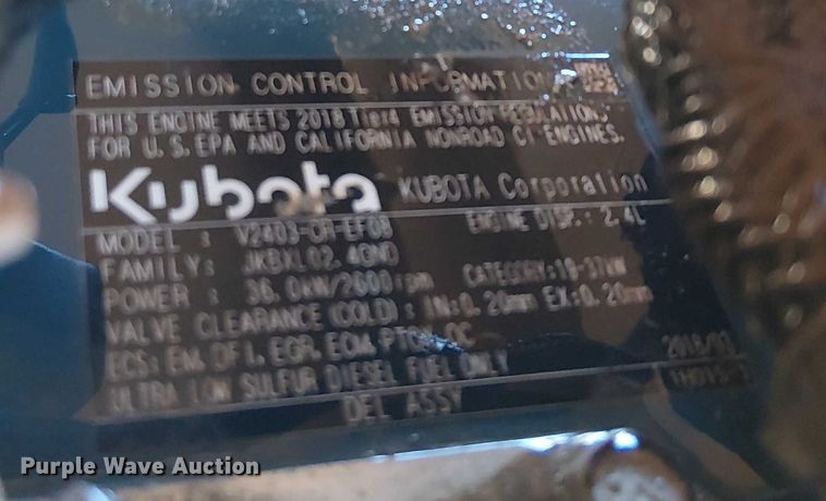 image for item EC1361 2019 Ford F650 flatbed truck with Vermeer Eco 50-500 vacuum excavator