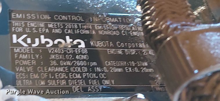 image for item EC1361 2019 Ford F650 flatbed truck with Vermeer Eco 50-500 vacuum excavator