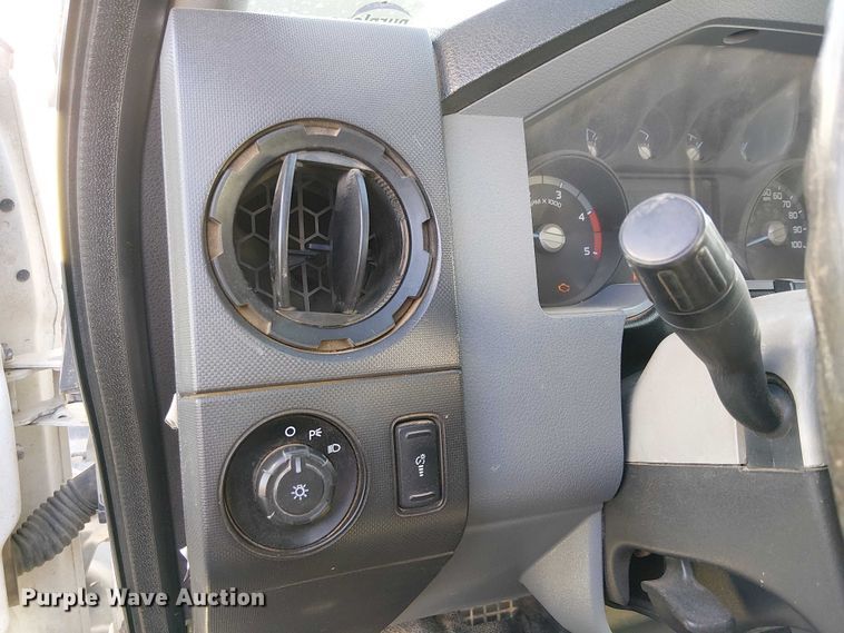 image for item EC1361 2019 Ford F650 flatbed truck with Vermeer Eco 50-500 vacuum excavator