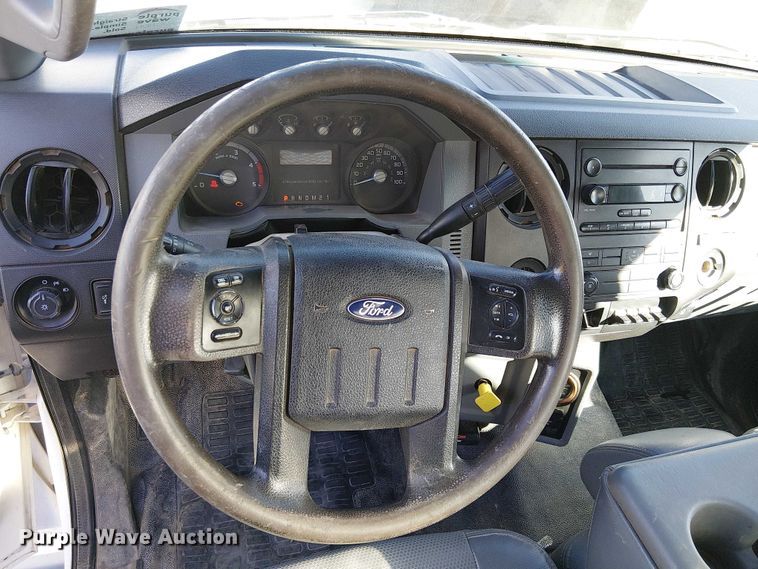 image for item EC1361 2019 Ford F650 flatbed truck with Vermeer Eco 50-500 vacuum excavator