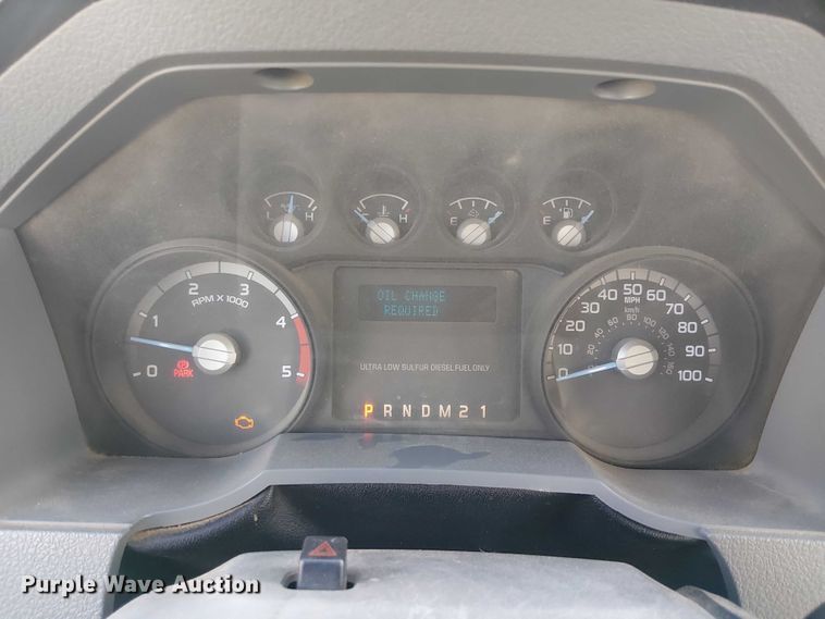 image for item EC1361 2019 Ford F650 flatbed truck with Vermeer Eco 50-500 vacuum excavator