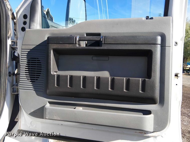 image for item EC1361 2019 Ford F650 flatbed truck with Vermeer Eco 50-500 vacuum excavator