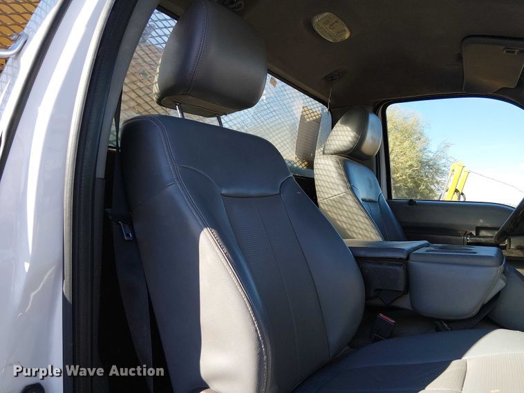 image for item EC1361 2019 Ford F650 flatbed truck with Vermeer Eco 50-500 vacuum excavator