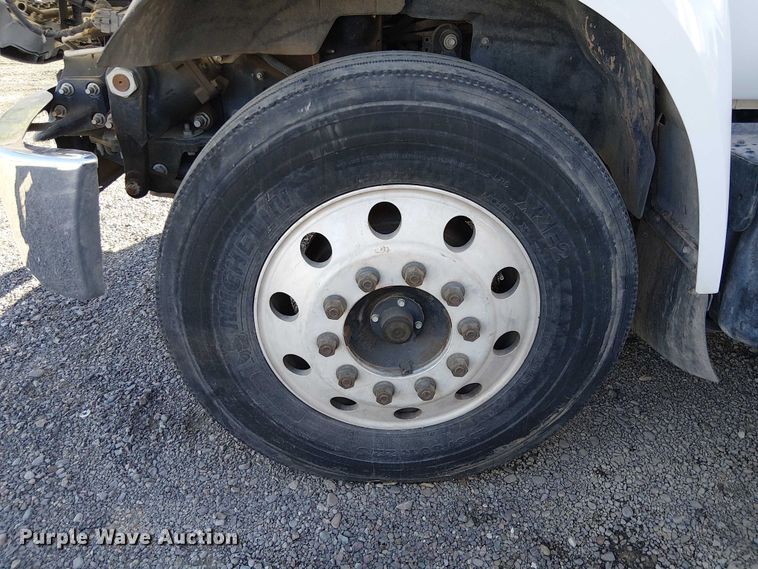 image for item EC1361 2019 Ford F650 flatbed truck with Vermeer Eco 50-500 vacuum excavator