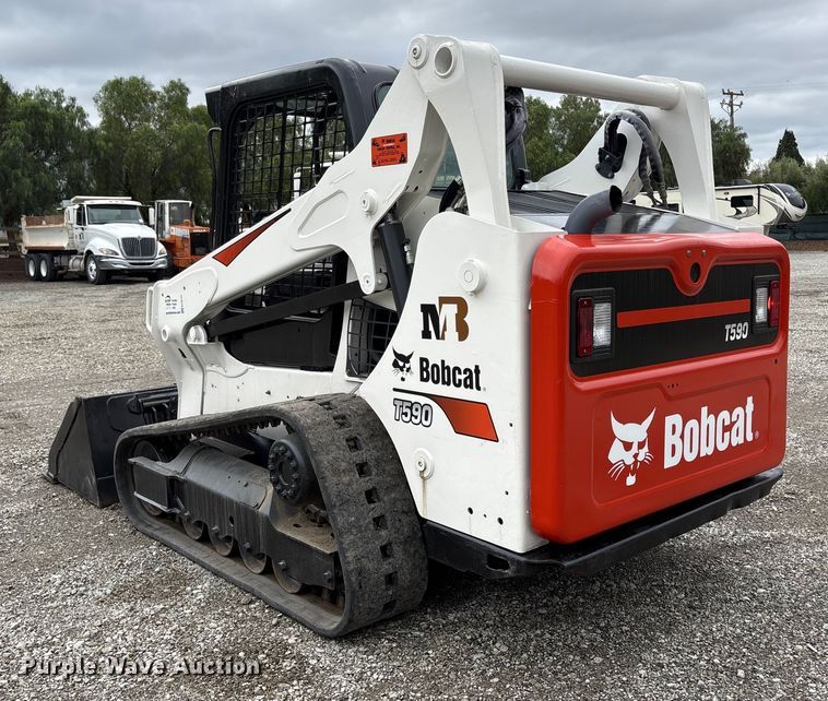 image for item EC8141 2015 Bobcat T590 Track Skid steer Loader
