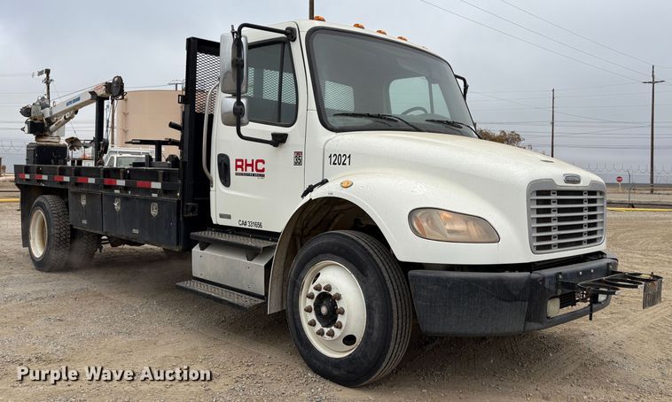 image for item EC8159 2012 Freightliner Business Class M2 flatbed truck