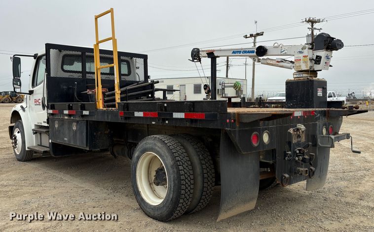 image for item EC8159 2012 Freightliner Business Class M2 flatbed truck