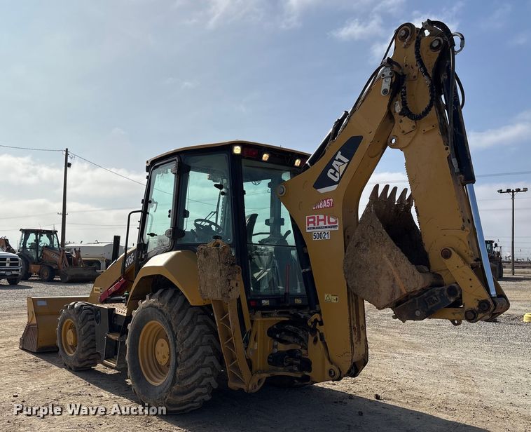 image for item EC8160 2015 Caterpillar 416F2 backhoe