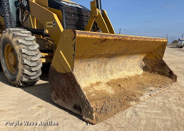 image for item EC8160 2015 Caterpillar 416F2 backhoe