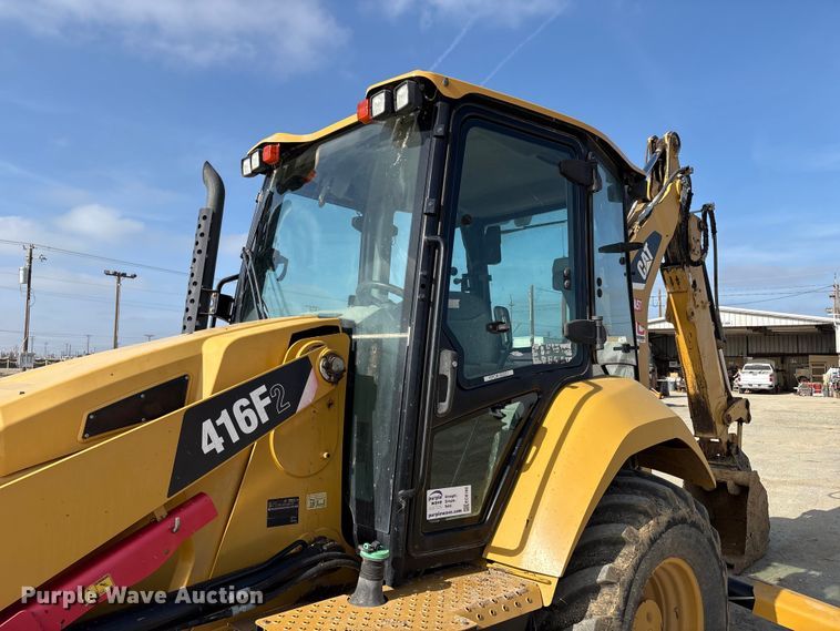 image for item EC8160 2015 Caterpillar 416F2 backhoe