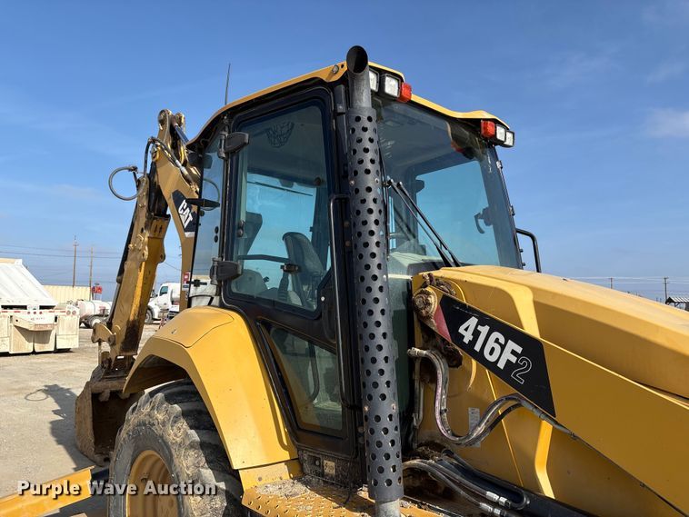 image for item EC8160 2015 Caterpillar 416F2 backhoe